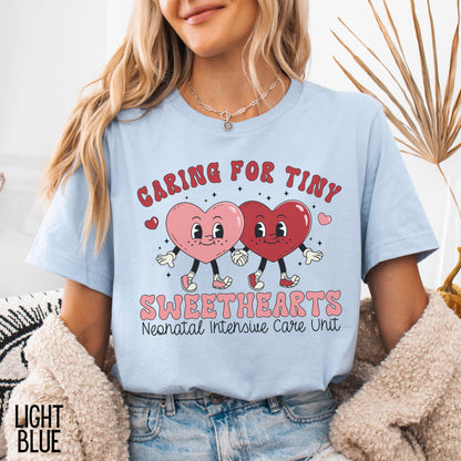 Caring For Tiny NICU Nurse T-Shirt