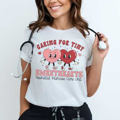 Caring For Tiny NICU Nurse T-Shirt