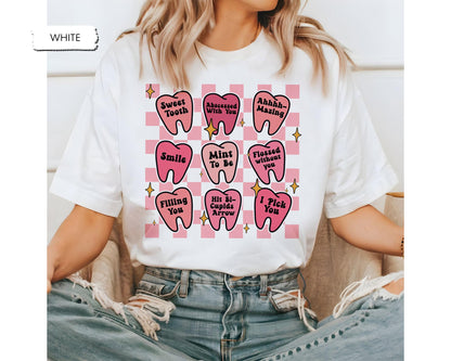 Funny Valentine's Dental Nurse T-Shirt